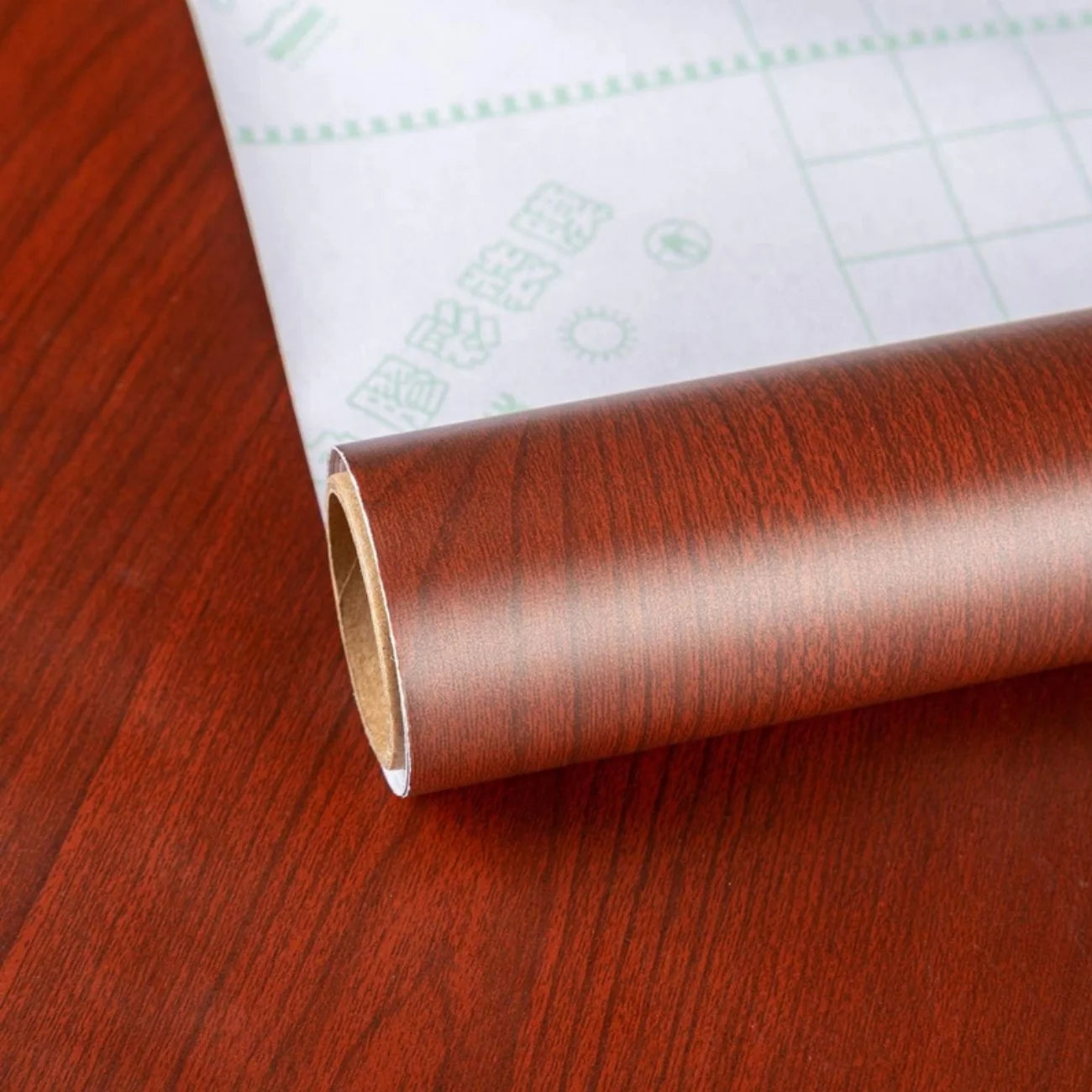 Self-Adhesive Wooden Sheet | Peel & Stick Wallpaper for Furniture Walls Kitchen Decor | YM503